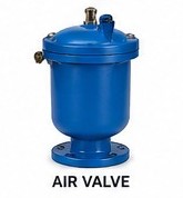 Wetpipe municipal air valve for air release and vacuum protection on water pipelines